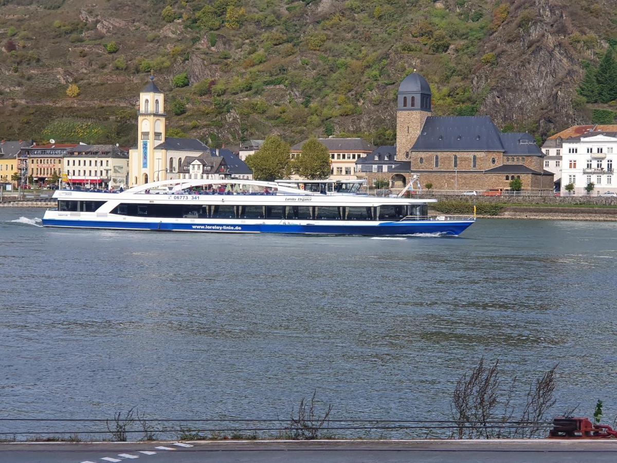 Ferienwohnung An Der Faehre St. Goar Sankt Goar Exteriör bild